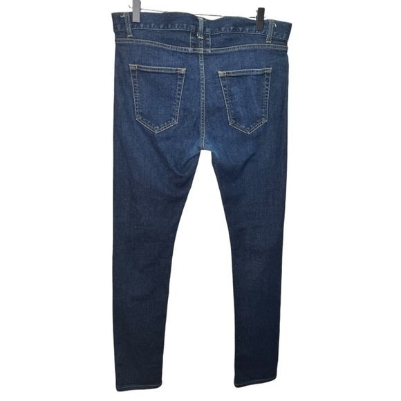 Saint Laurent Blue Skinny Jeans Size 32 - Picture 2 of 13